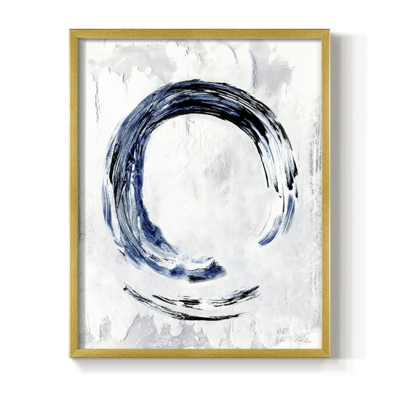 Moonglade II in Gold Solid Wood 8 x 10 Framed Print