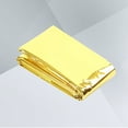 thumbnail image 6 of PBPBOX Emergency Foil Blanket Rescue Blanket Golden 1Pack, 6 of 8