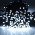 thumbnail image 5 of Pack of 2 Kanstar 100 LED 39FT White Outdoor Solar String lights for Garden Wedding Party Lamps, 5 of 7