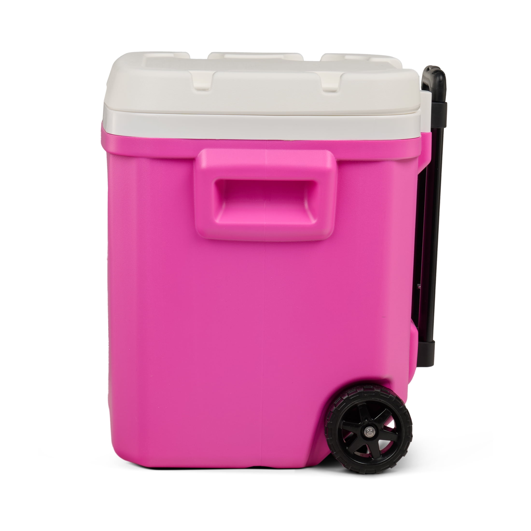 Igloo 60 QT Laguna Ice Chest Cooler with Wheels, Fuchsia Pink