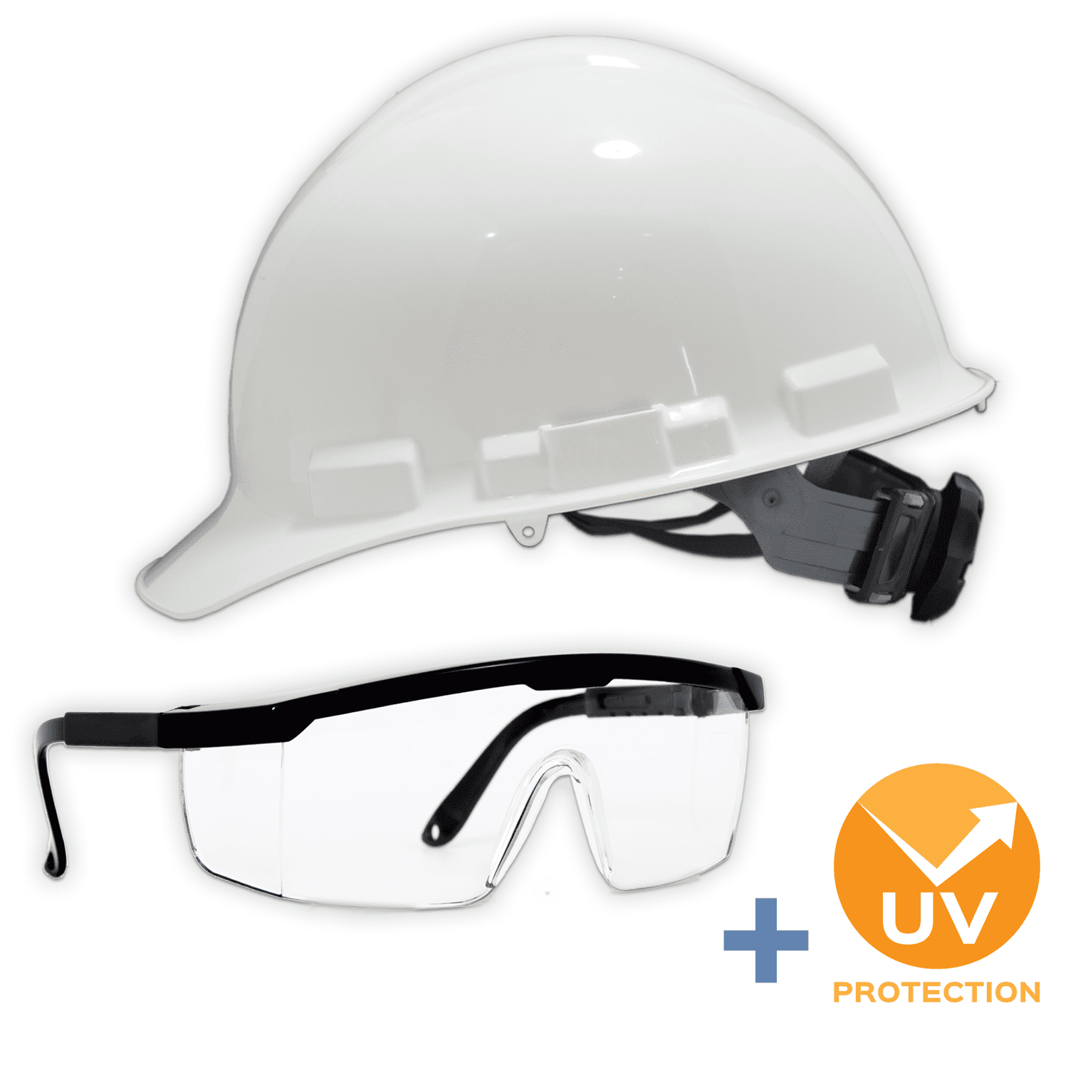 Safety glasses and hard hats Clearance
