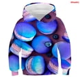 thumbnail image 3 of Sudaderas con capucha para niños y niñas con estampado 3D de comida divertida, macarrones de caramelo, sudaderas con capucha para niños, ropa para adolescentes, jerseys de Nutella para niños 2021, 3 of 5