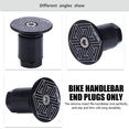 thumbnail image 4 of - 1 par de tapones para manillar de bicicleta, aleación de aluminio, ajustable, para la mayoría de bicicletas de carretera, bicicleta de monta?a (circular) Ecomeon no, 4 of 5
