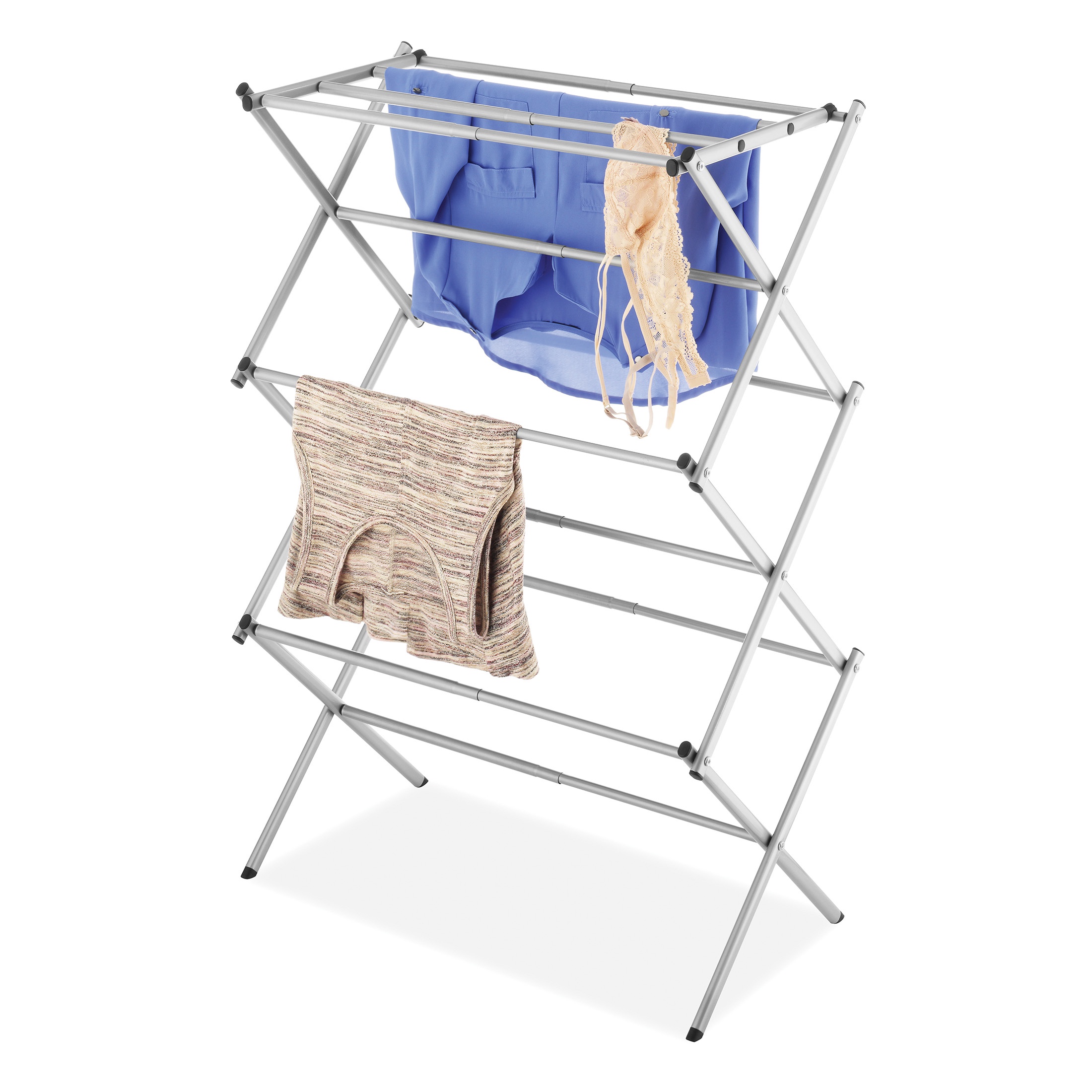 Whitmor Expandable Drying Rack - Silver photo 2