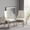 Beige + Gold, variant on bokifol Modern Dining Chairs Set of 2,36.6" Modern Accent Dining Chair for Dining Room/Reception Room,Upholstered(Beige + Gold)