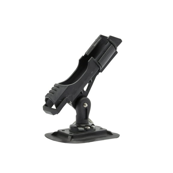 Extreme Max 3006.8618 Fishing Rod Holder with Easy-Install Universal Mounting Bracket for Inflatable Boat