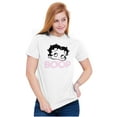 thumbnail image 3 of Retro Betty Boop Cartoon Character Women's Graphic T Shirt Tees Brisco Brands M, 3 of 5