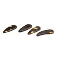 thumbnail image 2 of POINTERTECK 4Pcs Celluloid Picks Portable Musical Instrument Accessories Bass Playing Prop All-matched Finger Pick for Players Professionals, 2 of 7
