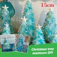 thumbnail image 2 of Beautiful Green Christmas Tree, Creative Unique Christmas Decoration Sea Beach Resin Christmas Tree, 2 of 3