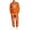 A254 Orange, variant on Yuncity Mens 2 Piece Outfits Halloween Skeleton Print Sweatshirts Without Cap Long Sleeve Crewneck Casual Sets For Holiday Festivities Sweatsuit Comfort Tracksuit Size L Black