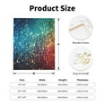 thumbnail image 2 of KLL Colorful Rainbow Glitter Print Canvas Wall Art, Canvas Painting Prints Canvas Art Wall Decor Home Decoration for Living Room Bedroom Office, 2 of 6