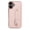 Pink, variant on Tianyeda Crossbody Wallet Phone Case for iphone 17, PU Leather Case Back with Card Slot Magnetic Clasp Kickstand wrist holder RosePink