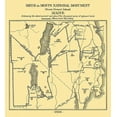 thumbnail image 2 of Sieur de Monts 20x22 Black Ornate Wood Framed with Double Matting Museum Art Print Titled - Mount Desert Island Maine - Sieur de Monts 1916, 2 of 4