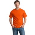 thumbnail image 1 of Hanes T-Shirt Col Rond pour Hommes EcoSmart, Orange G, 1 of 4