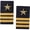 three bars, variant on Yvsxxv 1Pc 2 Bars Merchant Navy Uniform Shoulder Sewing Patch Uniform Accessory