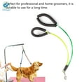 thumbnail image 3 of Deago Pet Dog Harness No-Sit Per Haunch Holder Grooming Restraint Harness Leash Loop (Yellow+Red), 3 of 8