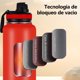 thumbnail image 4 of Termo acero inoxidable 800ml  para deporte ROJO, 4 of 8