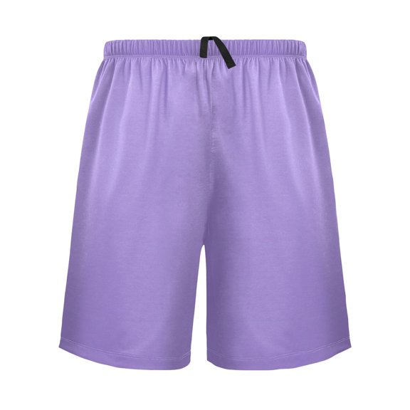 joogoo Mens Swim Trunks Light Purple Beach Shorts Drawstring Elastic Waist Swimwear Bathing Suits M