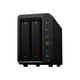 Synology Disk Station DS718+ - NAS server - 2 Baies - RAID RAID 0, 1, 5, 6, 10, JBOD - RAM 2 GB - Gigabit Ethernet - iSCSI support – image 1 sur 1