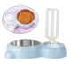 thumbnail image 1 of Protable de de Agua Y Comida para Perros Y Dobles, Cuenco de material acero Inoxidable, de Agua Automático, Botella de Alimenta - Azul Colco Dispensador de tazón para mascotas, 1 of 8