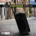 thumbnail image 4 of Altec Lansing Sonic Boom 120 Bluetooth Party Speaker, 120W IP67 Waterproof Portable Speaker with Wheels & Handle, Up to 12H playtime & LED Party Lights, Bass Boost, FM Radio, Karaoke Mic/AUX Input, 4 of 7
