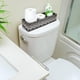 thumbnail image 5 of Cesta de papel AOZITA con tapa para inodoro, compartimentos más grandes, 5 of 9