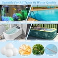 thumbnail image 4 of Bolas Absorbedor 4pcs Escoria Eliminando Reutilizable para Piscinas, 4 of 9