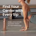 thumbnail image 2 of Botella de agua Otiem Pure Copper, 1 litro/34 oz, hecha a mano, ayurvédica, 2 of 9