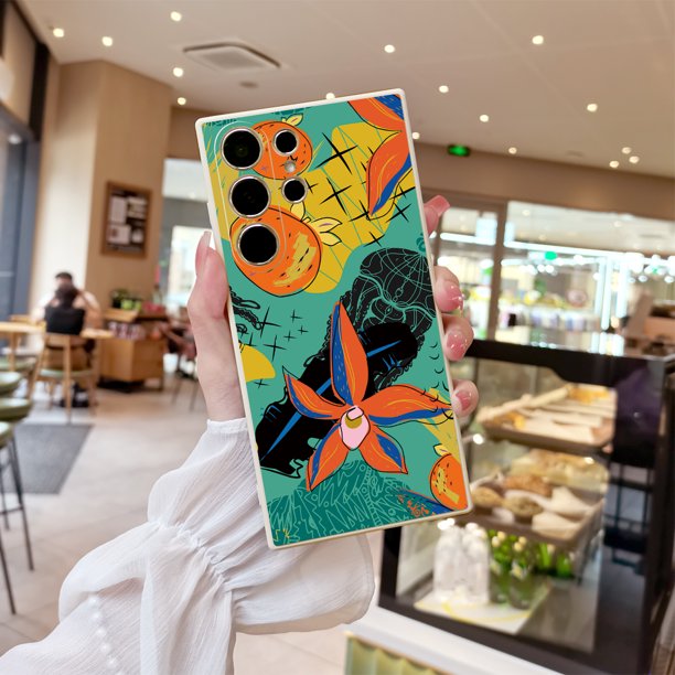 ¡Proteja su iPhone con estilo con una funda para teléfono a prueba de golpes de goma TPU con estampado de dibujos animados creativos y minimalistas!