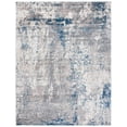 thumbnail image 3 of SAFAVIEH Aston Adrasteia Abstract Area Rug, Gray/Navy, 10' x 14', 3 of 12