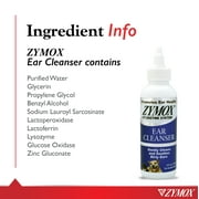 منظف Zymox للأذن مع إنزيمات حيوية نشطة ، 4 أونصة.