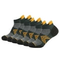 thumbnail image 2 of Darzheoy Men's Socks 6PC Comfortable Low Tube Non-Slip Casual Versatile Cotton Solid Color Low Cut Breathable Sweat Absorbing Socks, 2 of 4