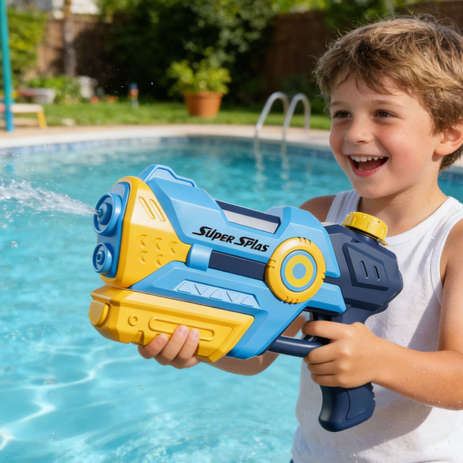 Water Guns - Summer Soaker Squirt Guns,Outdoor Toy for Swimming Pool Yard Lawn Beach