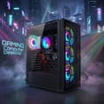 thumbnail image 4 of STGAubron Gaming PC Computer Desktop,Ryzen 5 3400G up to 4.2GHz,16G DDR4,512G SSD,WiFi 6 & BT 5.2,RGB Fan x4,Windows 11 Home, 4 of 5