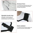 thumbnail image 4 of Thick Shockproof Chest Back Protection, Protective Equipment Motorcycle Vest Back Protection, Breathable Chest Back Protection, Motorcycle For Riding Black,White, 4 of 8