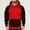 Red, variant on Sweatshirt For Men Sevevn Mens Color Blocking Hoodie Casual Fleece Lined Long Sleeve Pockets Hooded Hoodie
