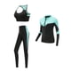 thumbnail image 1 of Ropa Deportiva de secado rápido para mujer, conjunto de ropa de yoga para gimnasio, traje de abrigo, sujetador, camiseta y leggings para entrenamiento, 2019, 1 of 5