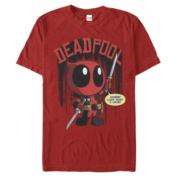 Men's Marvel: Deadpool Whee Look What I Have Graphic T-Shirt
