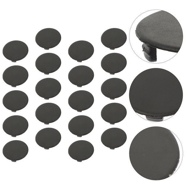 SOPOTUTU 20Ud Tapones Negros Plásticos Para Cubrir Y Agujeros En Caja De