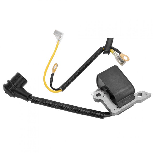 Bobina De Encendido ABS Práctica Bobina De Encendido De Lámina De Acero Al Silicio Para Fábrica Para Componentes Electrónicos Para Uso General Para Piezas De Motosierra Para ANGGREK Herramientas