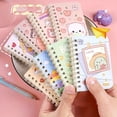 thumbnail image 1 of 12pcs A7 Spiral Notebooks - Thick, Cute & Portable Mini Pocket Journals For Students And On-The-Go Notes, 1 of 5