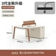 thumbnail image 1 of Wood Studio Office Desk Double Executive Drawers Standing Multifunction Ideas Desk Tables Design Biurko Komputerowe Furniture My Lux Decor Round, 1 of 22