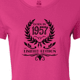 thumbnail image 4 of Inktastic Born in 1957 Limited Edition Women's T-Shirt, 4 of 5