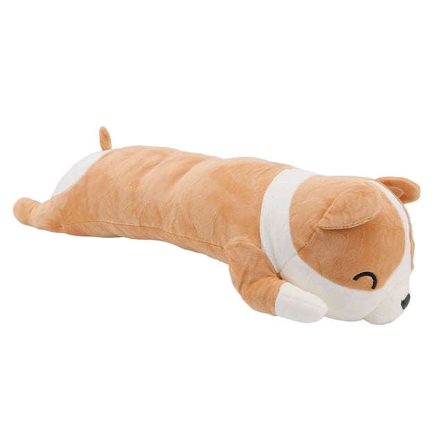 Almohada Rellena De Felpa, Apoyo Para La Columna Lumbar, Tacto Suave, Forro Polar Elástico De 4 Lados, Regalo Ideal, Textura Fina, Almohada De Felpa Animal Para Aliviar El Estrés Amonsee No