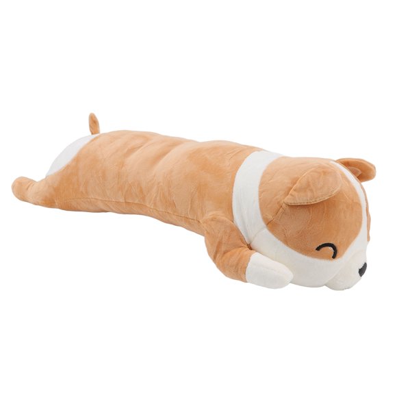 Almohada Rellena De Felpa, Apoyo Para La Columna Lumbar, Tacto Suave, Forro Polar Elástico De 4 Lados, Regalo Ideal, Textura Fina, Almohada De Felpa Animal Para Aliviar El Estrés Amonsee No