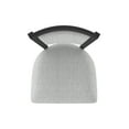 thumbnail image 3 of 870 Hadleigh 36" Swivel Bar Stool with Black Wrinkle Finish and Graph Alpine Seat and Back, 3 of 5