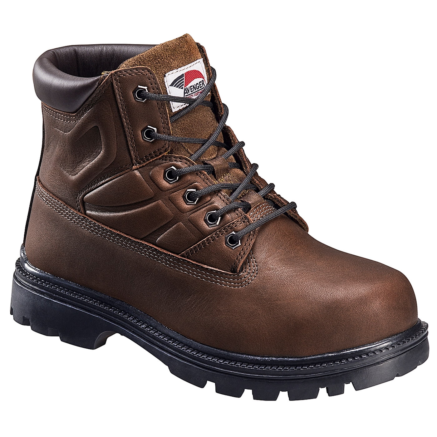 leather work boots walmart