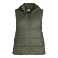 thumbnail image 2 of Ozark Trail Women's Cinched Waist Puffer Vest, Size XS-XL & Plus, 2 of 5