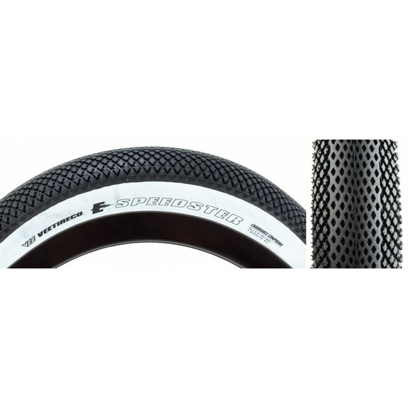 Vee Tire & Rubber Speedster 20x4.0 Wire TPI 30 Bk/Wht