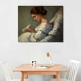 thumbnail image 3 of Wuche Modern Farmhouse Wall Art Decor - Art Deco Landscape Pictures for Kitchen - Boho Country Bathroom Print PostersAesthetic Vintage Cottagecore Flower Painting Portrait Fruit Still Life Bird Boat, 3 of 5
